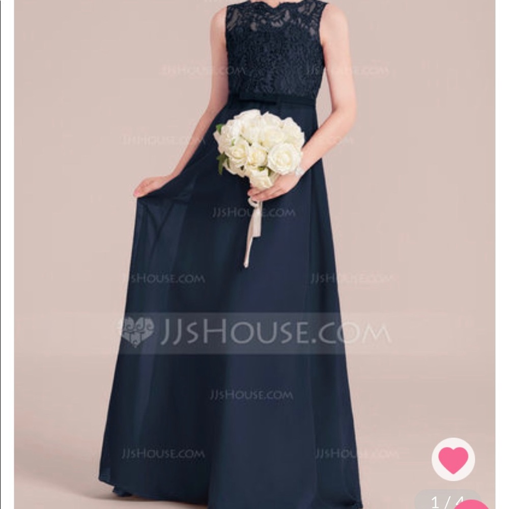 JJ’s House Jr Bridesmaid Dress in Navy